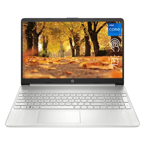 HP 15.6 "Full HD Touchscreen Laptop، Intel Core i7-1165G7 Processor، 32GB RAM، 1TB SSD، Webcam، SD Card Reader، HDMI، FP Reader، Backlit Keyboard، Bluetooth، Wi-Fi، Windows 11 Home، Natural Silver HP 15.6 "Full HD Touchscreen Laptop، Intel Core i7-1165G7 Processor، 32GB RAM، 1TB SSD، Webcam، SD Card Reader، HDMI، FP Reader، Backlit Keyboard، Bluetooth، Wi-Fi، Windows 11 Home، Natural Silver