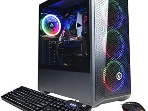 2022 أحدث كمبيوتر CyberpowerPC Gamer Xtreme VR للألعاب | معالج Intel Core i5-11400F (Beat i7-10700F) | بطاقة الرسومات NVIDIA GeForce RTX2060 | 16 جيجا بايت DDR4 | 500 جيجا بايت SSD + 1 تيرا بايت HDD | الماوس ولوحة المفاتيح | Win11 | مع حزمة لوحة الماوس