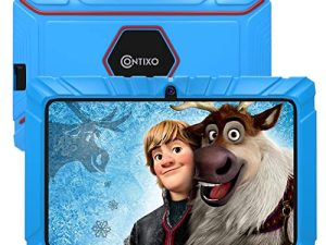 جهاز لوحي للأطفال ، جهاز لوحي للأطفال الصغار Contixo V8 مقاس 7 بوصات ، جهاز لوحي يعمل بنظام Android 11 بسعة 16 جيجابايت مع حافظة ، تتضمن ألعاب تعليمية ، رابط عائلي للتحكم الأبوي ، كاميرا مزدوجة واي فاي ، جهاز لوحي معتمد للأطفال ، أزرق 2022