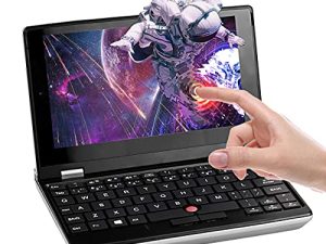 ZWYING 【Win 11 / MS 2019office】 شاشة تعمل باللمس معدنية بالكامل مقاس 7.0 بوصة ، كمبيوتر محمول صغير خفيف للغاية وحدة المعالجة المركزية عالية السرعة J4125 12 جيجا رام / 512 جيجا بايت SSD كمبيوتر محمول عالي الأداء (512 جيجا بايت SSD)