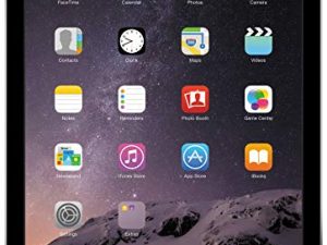 Apple iPad Air 2 16GB WiFi 2GB iOS 10 9.7in Tablet - Space Grey (مجدد)