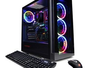 كمبيوتر الألعاب CYBERPOWERPC Gamer Xtreme VR ، Intel Core i5-11600KF 3.9 جيجاهرتز ، 16 جيجابايت DDR4 ، GeForce RTX 3060 12 جيجابايت ، 500 جيجابايت NVMe SSD ، 1 تيرابايت HDD ، WiFi Ready & Win 11 Home (GXiVR8480A10)