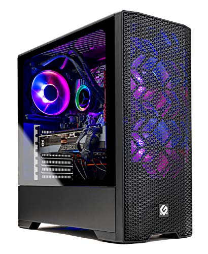 Skytech Blaze 3.0 كمبيوتر سطح المكتب للألعاب - AMD Ryzen 7 3700X 3.6GHz ، RTX 3080 10GB ، 16GB DDR4 ، 1 تيرابايت Gen4 SSD ، 120mm AIO Liquid Cool ، B550 Motherboard ، أسود Skytech Blaze 3.0 كمبيوتر سطح المكتب للألعاب - AMD Ryzen 7 3700X 3.6GHz ، RTX 3080 10GB ، 16GB DDR4 ، 1 تيرابايت Gen4 SSD ، 120mm AIO Liquid Cool ، B550 Motherboard ، أسود