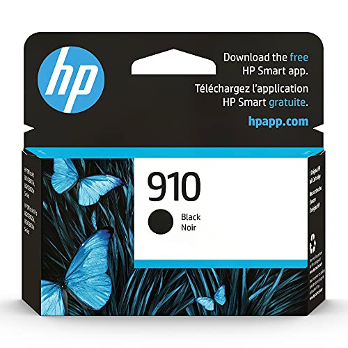 خرطوشة حبر أسود أصلية HP 910 | يعمل مع HP OfficeJet 8010 و 8020 Series و HP OfficeJet Pro 8020 و 8030 Series | مؤهل للحبر الفوري | 3YL61AN خرطوشة حبر أسود أصلية HP 910 | يعمل مع HP OfficeJet 8010 و 8020 Series و HP OfficeJet Pro 8020 و 8030 Series | مؤهل للحبر الفوري | 3YL61AN