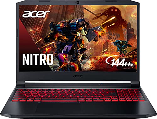 لاب توب Acer Nitro 5 AN515-55 للألعاب Intel Core i5-10300H NVIDIA GeForce RTX 3050 GPU 15.6in FHD 144Hz IPS Display 8GB DDR4 256GB NVMe SSD Intel Wi-Fi 6 لوحة مفاتيح بإضاءة خلفية Win 11 (مجدد) لاب توب Acer Nitro 5 AN515-55 للألعاب Intel Core i5-10300H NVIDIA GeForce RTX 3050 GPU 15.6in FHD 144Hz IPS Display 8GB DDR4 256GB NVMe SSD Intel Wi-Fi 6 لوحة مفاتيح بإضاءة خلفية Win 11 (مجدد)