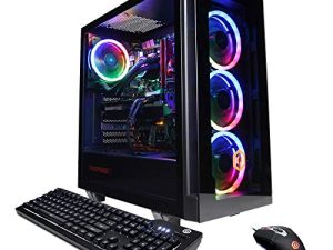 كمبيوتر ألعاب سايبر باور بي سي سوبريم سائل كوول للألعاب ، AMD Ryzen 7 3800X 3.9 جيجاهرتز ، GeForce RTX 3060 12 جيجابايت ، 16 جيجابايت DDR4 ، 1 تيرابايت NVMe SSD ، WiFi Ready & Win 10 Home (SLC8260A5)