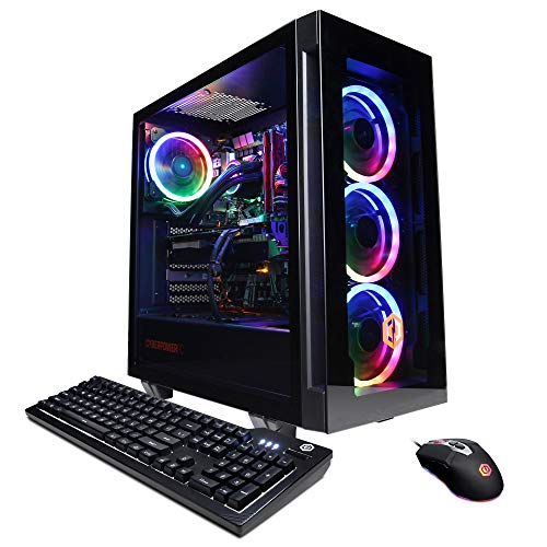 كمبيوتر ألعاب سايبر باور بي سي سوبريم سائل كوول للألعاب ، AMD Ryzen 7 3800X 3.9 جيجاهرتز ، GeForce RTX 3060 12 جيجابايت ، 16 جيجابايت DDR4 ، 1 تيرابايت NVMe SSD ، WiFi Ready & Win 10 Home (SLC8260A5) كمبيوتر ألعاب سايبر باور بي سي سوبريم سائل كوول للألعاب ، AMD Ryzen 7 3800X 3.9 جيجاهرتز ، GeForce RTX 3060 12 جيجابايت ، 16 جيجابايت DDR4 ، 1 تيرابايت NVMe SSD ، WiFi Ready & Win 10 Home (SLC8260A5)