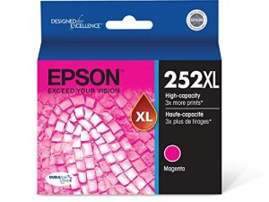 خرطوشة حبر أرجواني عالية السعة EPSON T252 DURABrite Ultra Ink (T252XL320-S) لطابعات Epson WorkForce المحددة