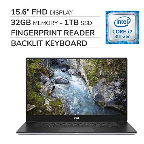 Dell Precision 5530 15.6 "FHD IGZO4 كمبيوتر دفتري محمول Intel 6-Core i7-8850H 2.60 جيجاهيرتز 32 جيجا رام 1 تيرا بايت SSD Nvidia Quadro P1000 No DVD Win 10 Pro (تم تجديده) Dell Precision 5530 15.6 "FHD IGZO4 كمبيوتر دفتري محمول Intel 6-Core i7-8850H 2.60 جيجاهيرتز 32 جيجا رام 1 تيرا بايت SSD Nvidia Quadro P1000 No DVD Win 10 Pro (تم تجديده)
