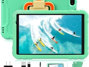 تابلت AOCWEI 2023 ، جهاز لوحي 10 بوصة يعمل بنظام Android 11 مع ثماني النواة ، وذاكرة وصول عشوائي (RAM) سعة 4 جيجابايت ، وذاكرة قراءة فقط (ROM) سعة 4 جيجابايت ، وبطارية 8000 مللي أمبير في الساعة ، وحقيبة مقاومة للسقوط ، وشاشة لمس HD IPS ، وواي فاي ، وبلوتوث ، ومعتمدة من GMS ، وشاشة مقسمة - X500 (أخضر)