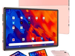 تابلت 10.36 بوصة SEBBE Android 11 Tablets مع معالج ثماني النواة ، 4 جيجا رام / 64 جيجا روم ، بطارية 8000 مللي أمبير ، مكبرات صوت رباعية ، كاميرا 5 + 8 ميجا بكسل ، شاشة منفصلة ، واي فاي ، نظام تحديد المواقع العالمي ، بلوتوث ، معتمد من جوجل - ذهبي