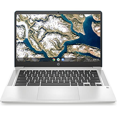 HP Chromebook 14a-na0011cy 14 "4GB 32GB eMMC Celeron N4020 1.1GHz ChromeOS ، فضي طبيعي (مجدد HP Chromebook 14a-na0011cy 14 "4GB 32GB eMMC Celeron N4020 1.1GHz ChromeOS ، فضي طبيعي (مجدد