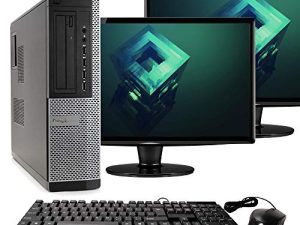 كمبيوتر مكتبي ديل اوبتيبليكس 7010 ، انتل كور i5-3470 3.2 جيجاهيرتز ، 8 جيجا رام ، 500 جيجا اتش دي دي ، لوحة مفاتيح / ماوس ، واي فاي ، شاشات LCD مزدوجة 17 بوصة (تختلف العلامات التجارية) ، دي في دي ، ويندوز 10 (متجدد)